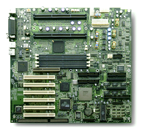 Picture of AOpen DX2G Plus Dual Xeon Mainboard met U2W SCSI en LAN