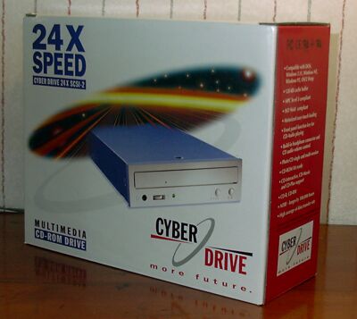Picture of Cyberdrive 240S 24x speed CD-ROM SCSI Retail