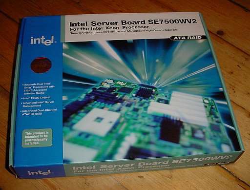 Picture of Intel Westville SE7500WV2 Dual Xeon, 2x Gbit, VGA, ATA-RAID