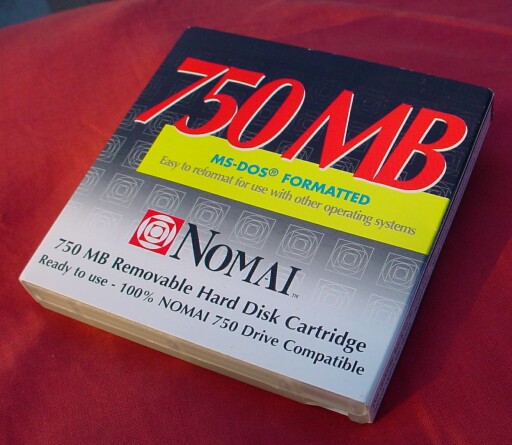 Picture of Nomai 750 MB Removable Harddisk Cartridge