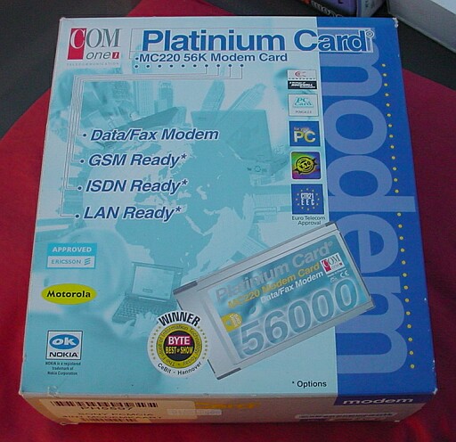 Picture of Platinum 56k modem