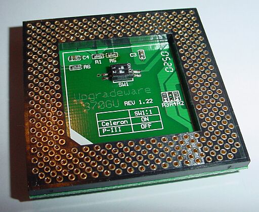 Picture of Kit: Upgradeware 370-GU + Celeron Tualatin 1300 MHz